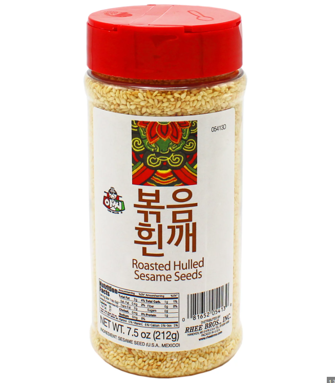 ASSI - ROASTED WHITE SESAME SEEDS_7.5 OZ