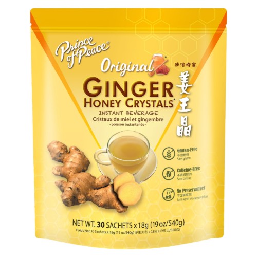 PRINCE OF PEACE - GINGER HONEY CRYSTAL CANDY (30P)