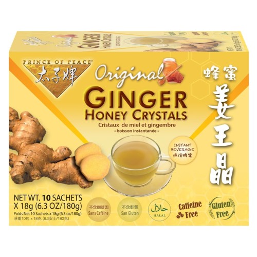 PRINCE OF PEACE - GINGER HONEY CRYSTAL CANDY (10P)