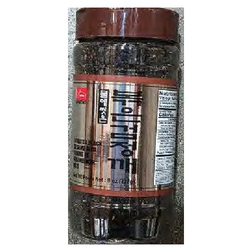 HAITAI - ROASTED BLACK SESAME SEED (12 X 8 OZ)