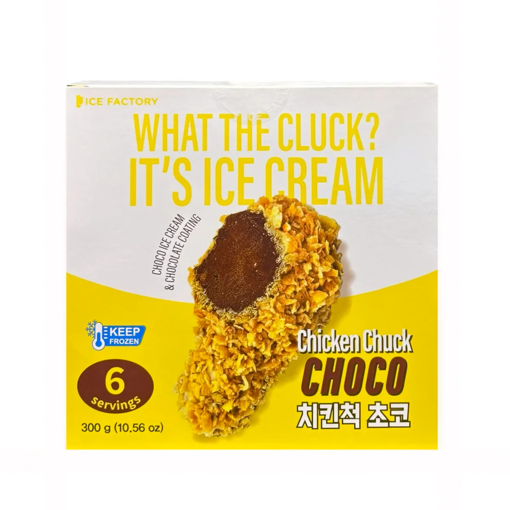 ***ICEFACTORY - CHICKEN CHUCK ICE CREAM (CHOCO_6P)