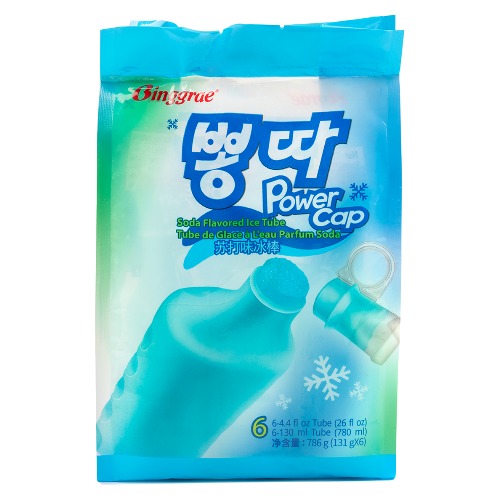 BINGGRAE - POWER CAP SODA (4 X 6 X 4.4 OZ)