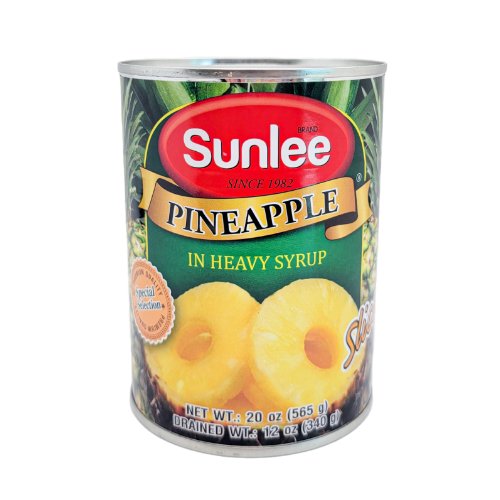 SUN LEE - PINEAPPLE SLICES IN SYRUP_20 OZ