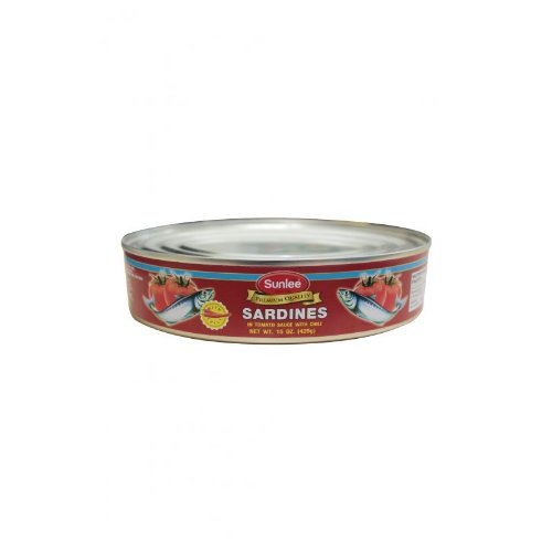 SUN LEE - SARDINES IN TOMATO SAUCE W/ CHILI (OVAL CAN)_15 OZ