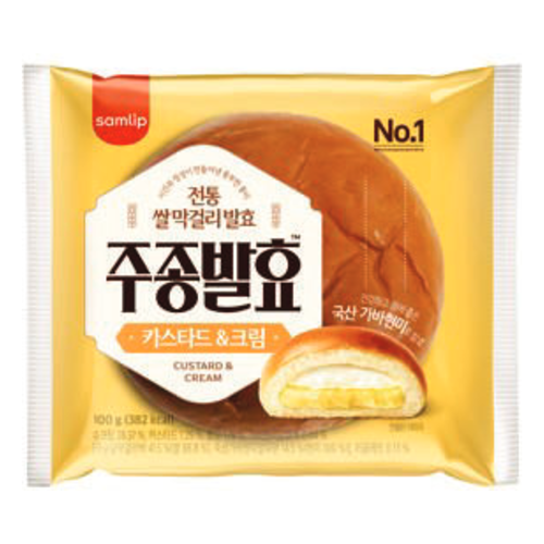 SAMLIP - CUSTARD CREAM BREAD 1P (36 X 3.53 OZ)