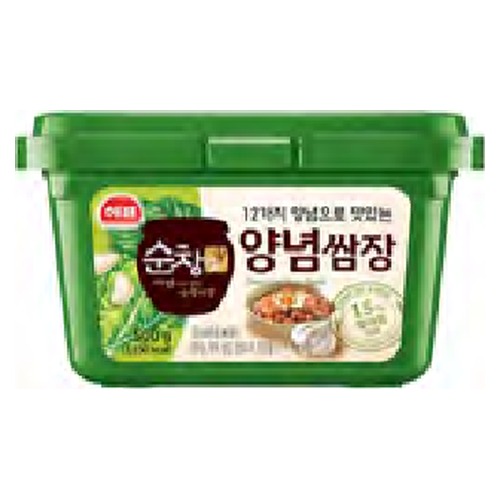 SAJO - SEASONED SOYBEAN PASTE SSAMJANG (20 X 500 G)