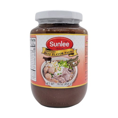 SUN LEE - INSTANT BEEF FLAVOR PASTE (24 X 16 OZ)