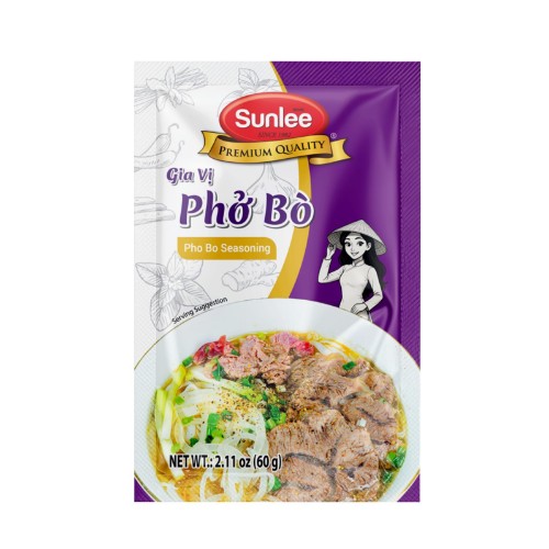 SUN LEE - PHO BO SEASONING (3 X 18 X 2.11 OZ)