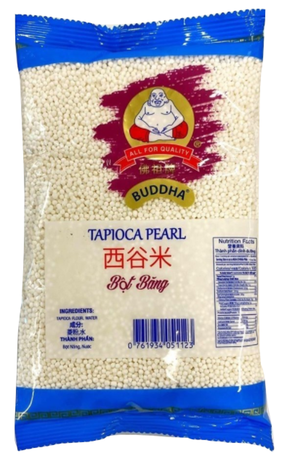 BUDDHA - TAPIOCA PEARL WHITE (S) (50 X 14 OZ)