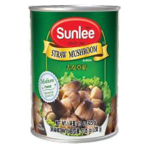 SUN LEE - STRAW MUSHROOM PEELED (MEDIUM)_15 OZ