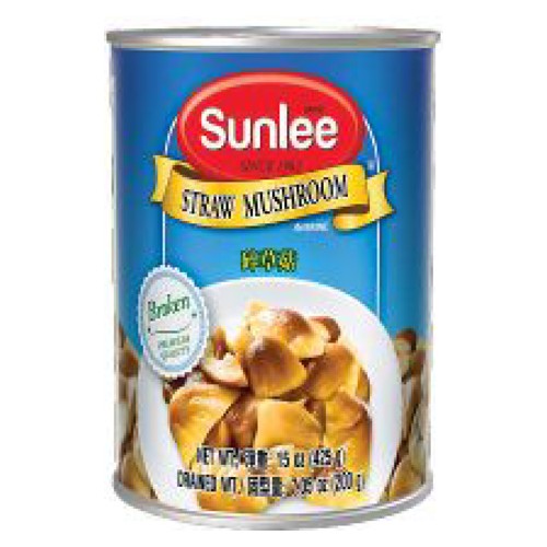 SUN LEE - STRAW MUSHROOM (BROKEN)_15 OZ