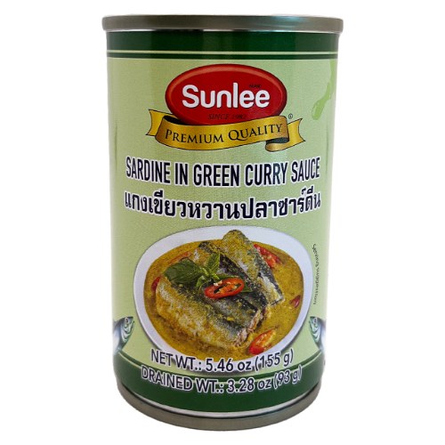 SUN LEE - SARDINES IN GREEN CURRY SAUCE_5.5 OZ
