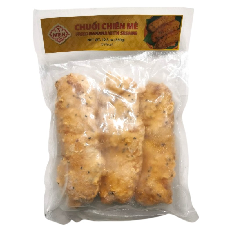 ***3 MIEN- FRIED BANANA WITH SESAME (CHUOI CHIEN ME)