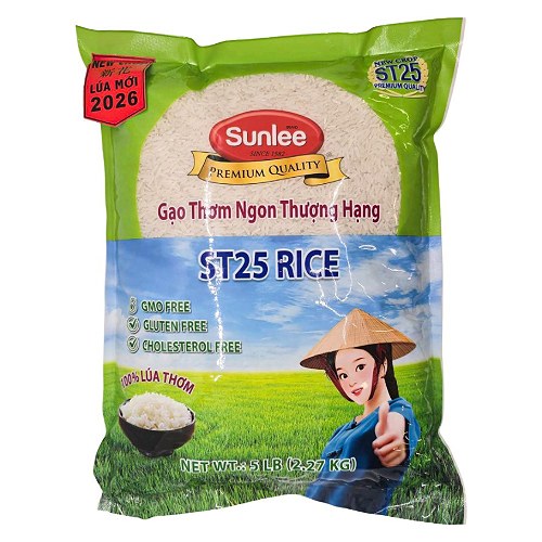 SUN LEE - ST25 VIETNAMESE JASMINE RICE_5 LB