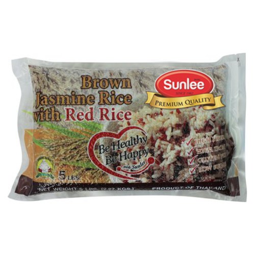 BUDDHA - MIXED RED & BROWN JASMINE RICE_5 LB