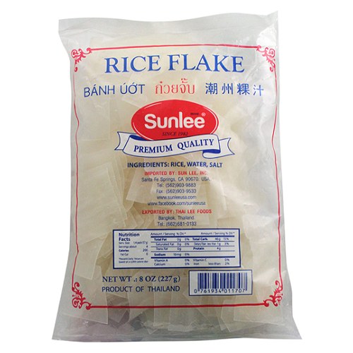 SUN LEE - RICE FLAKE (KUA CHAP)_8 OZ