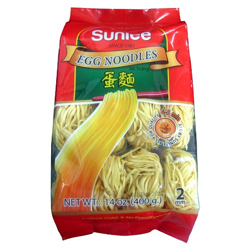SUN LEE - EGG NOODLE (2 MM)_14 OZ