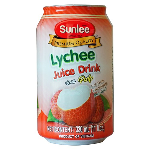 SUN LEE - LYCHEE JUICE DRINK WITH PULP_11 OZ