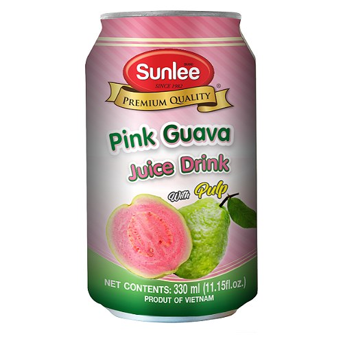SUN LEE - PINK GUAVA JUICE DRINK_11 OZ