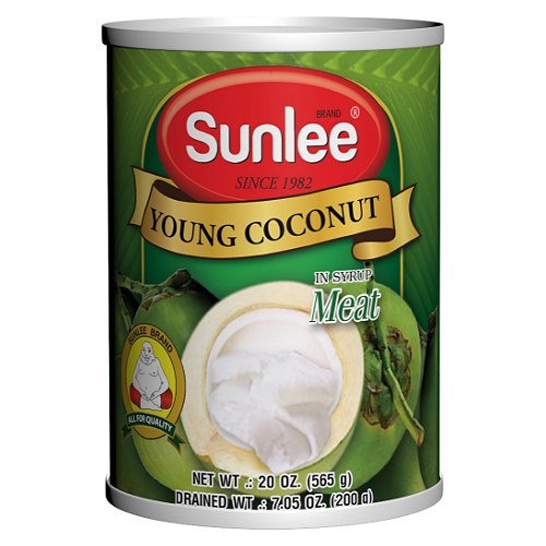 SUN LEE - YOUNG COCONUT (MEAT) IN SYRUP_20 OZ