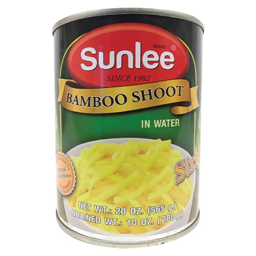 SUN LEE - BAMBOO SHOOT (STRIPS) IN WATER_20 OZ