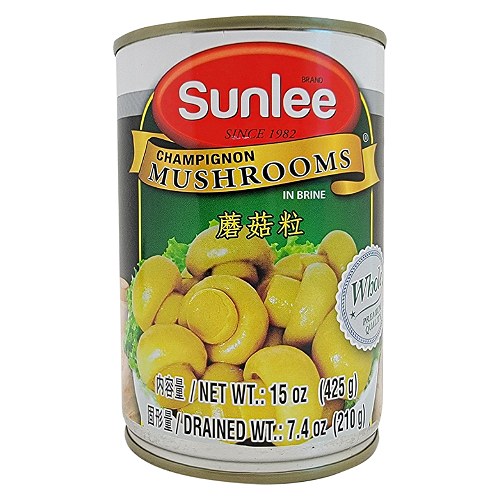 SUN LEE - CHAMPIGNON MUSHROOM (WHOLE)_15 OZ