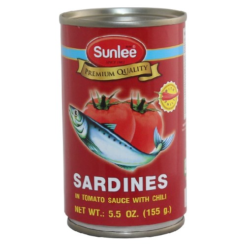SUN LEE - SARDINES IN TOMATO SAUCE W/ CHILI (JITNEY CAN)_5.5 OZ