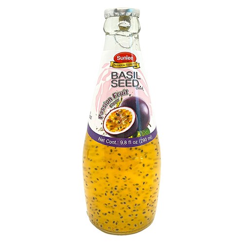 SUN LEE - BASIL SEED DRINK PASSION FRUIT_9.8 OZ