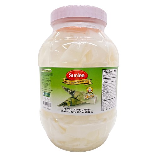 SUN LEE - SOUR BAMBOO SHOOT (SLICES)_4 LB