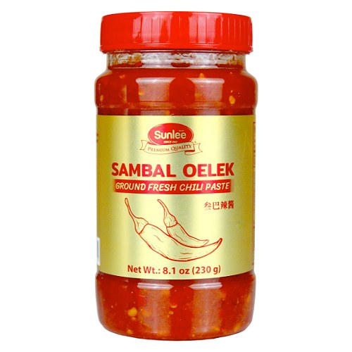 SUN LEE - GROUND FRESH CHILI PASTE (SAMBAL OELEK)_8.8 OZ