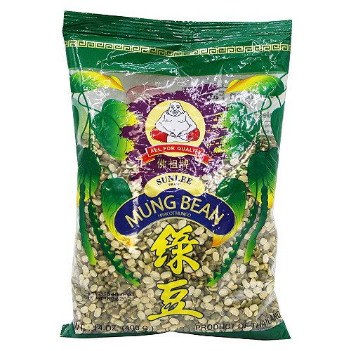 BUDDHA - UNPEELED SPLIT MUNG BEAN_14 OZ