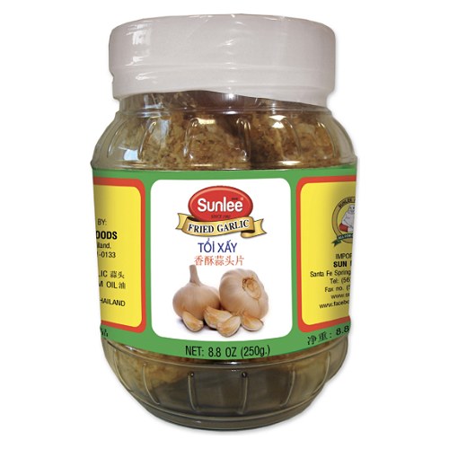 SUN LEE - FRIED GARLIC (TRAY)_8.8 OZ