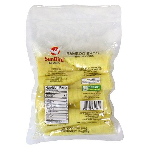 SUN BIRD - BAMBOO SHOOT YOUNG TIP (VACUUM)_16 OZ