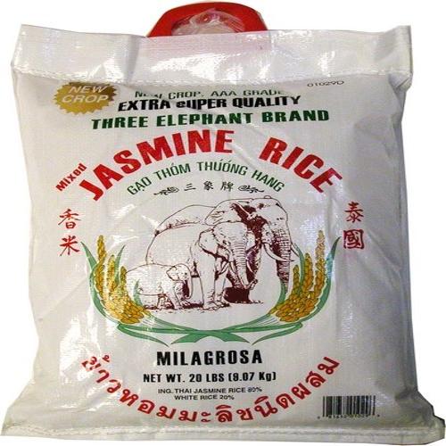 THREE ELEPHANTS - JASMINE RICE