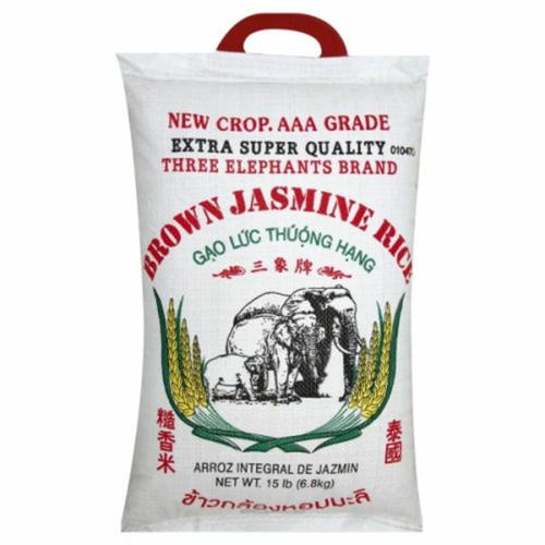 THREE ELEPHANTS - BROWN JASMINE RICE