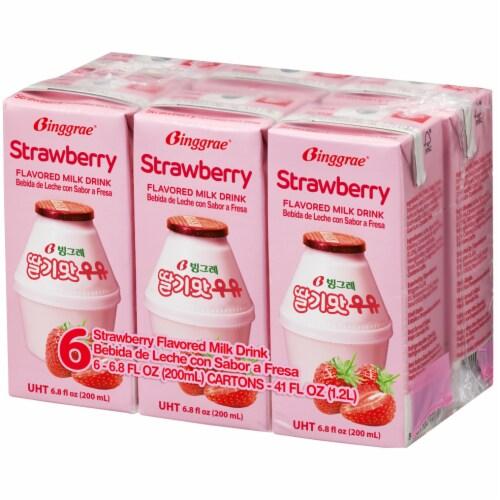 BINGGRAE - STRAWBERRY FLAVOR MILK DRINK