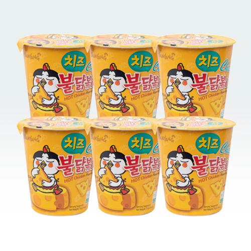 SAMYANG - CHEESE BULDAK RAMEN CUP (6 P)