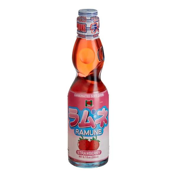 HANA - RAMUNE STRAWBERRY DRINK