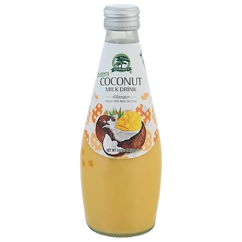EVERGREEN - COCONUT MILK W/JELLY - MANGO